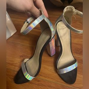 Iridescent Zara heels!